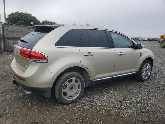 2LMDJ6JK5BBJ31489 - 2011 LINCOLN MKX 金色 照片 3