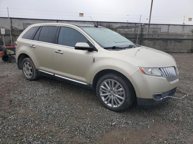 2LMDJ6JK5BBJ31489 - 2011 LINCOLN MKX 金色 照片 4
