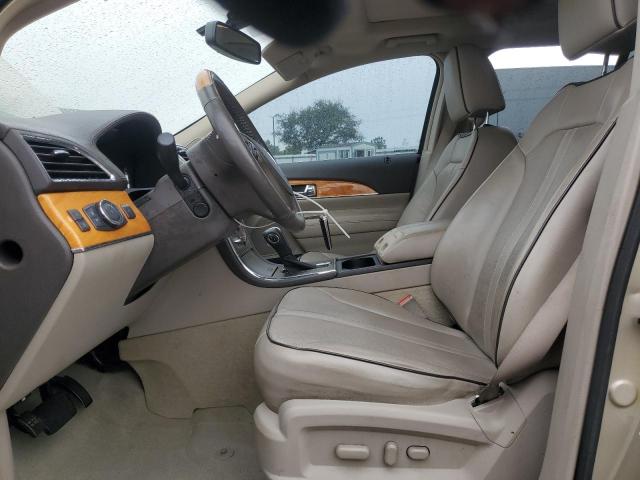 2LMDJ6JK5BBJ31489 - 2011 LINCOLN MKX 金色 照片 7