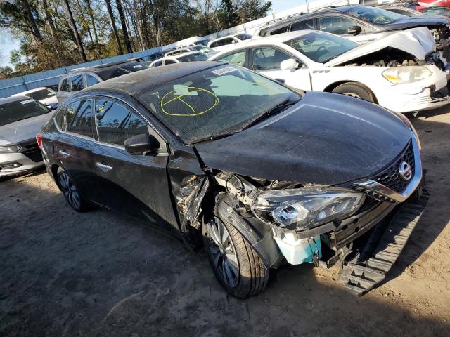 3N1AB7AP6KY443378 - 2019 NISSAN SENTRA S BLACK photo 4