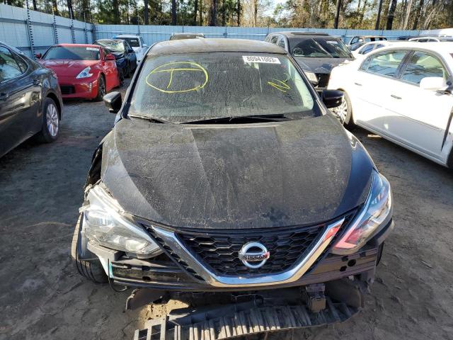 3N1AB7AP6KY443378 - 2019 NISSAN SENTRA S BLACK photo 5