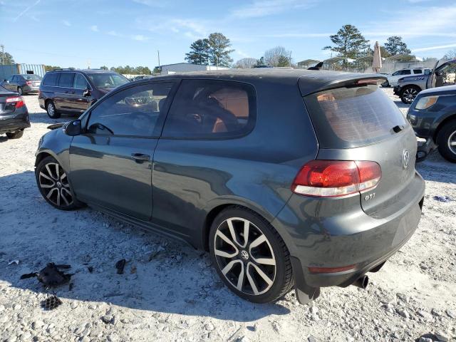 WVWFV7AJ3DW118445 - 2013 VOLKSWAGEN GTI GRAY photo 2