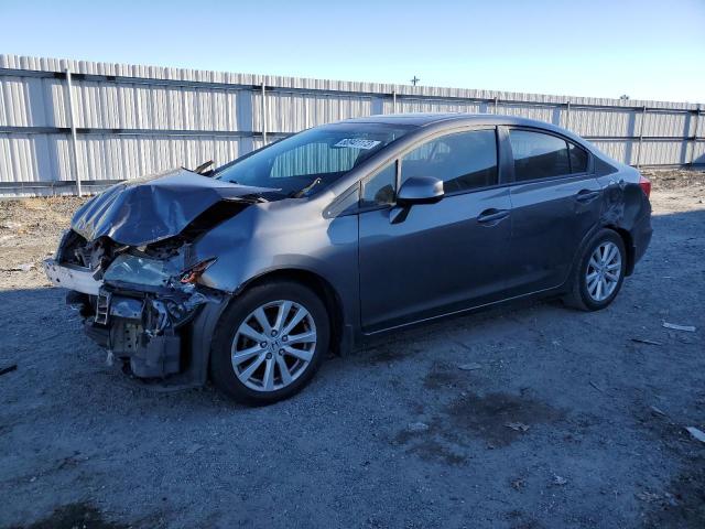 19XFB2F82CE058815 - 2012 HONDA CIVIC EX GRAY photo 1