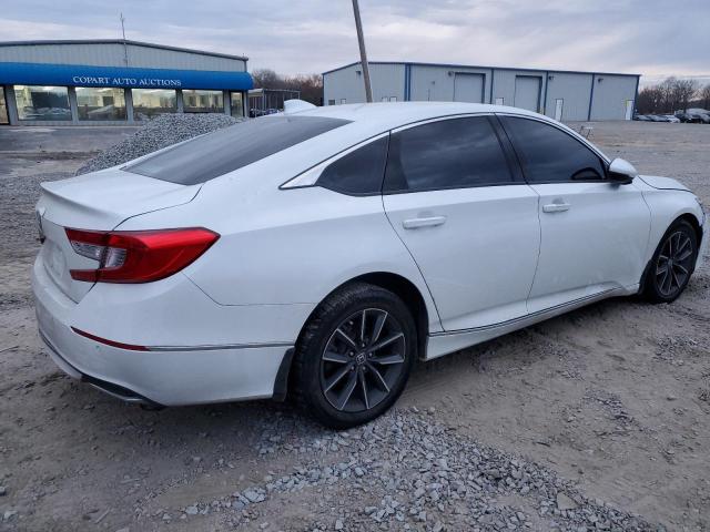 1HGCV1F51MA060233 - 2021 HONDA ACCORD EXL WHITE photo 3