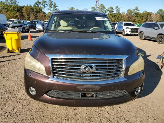 JN8AZ2NC6B9300637 - 2011 INFINITI QX56 BROWN photo 5