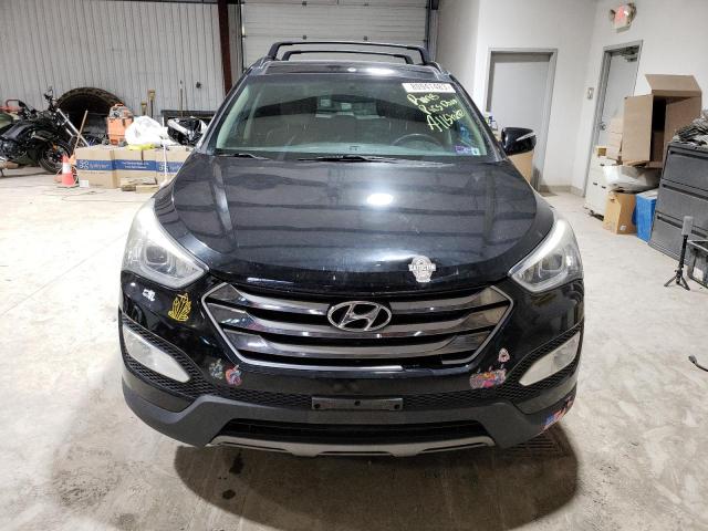 5XYZW4LA6GG321451 - 2016 HYUNDAI SANTA FE BLACK photo 5