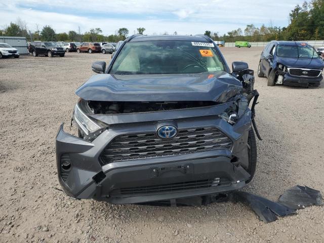 JTMDWRFV0KD006044 - 2019 TOYOTA RAV4 LIMITED ნაცრისფერი ფოტო 5