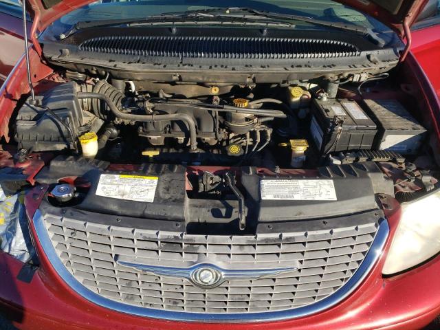 2C4GP74L42R613769 - 2002 CHRYSLER TOWN & COU EX BURGUNDY photo 12