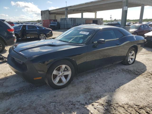 2C3CDYAG9EH262084 - 2014 DODGE CHALLENGER SXT BLACK photo 1