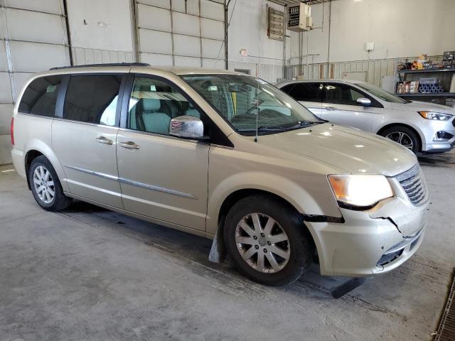 2A4RR8DG3BR713271 - 2011 CHRYSLER TOWN & COU TOURING L TAN photo 4