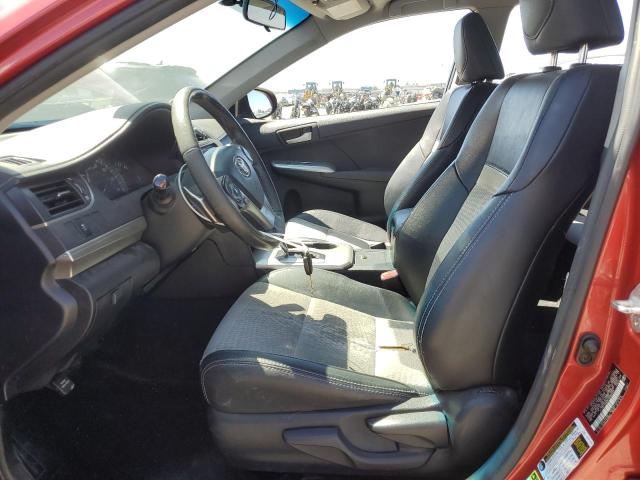 4T1BF1FK8CU585828 - 2012 TOYOTA CAMRY BASE RED photo 7