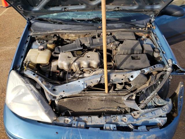 1FAFP33P0YW151970 - 2000 FORD FOCUS LX BLUE photo 11