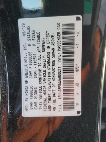 19UUA8F54AA000211 - 2010 ACURA TL 黑色 照片 12