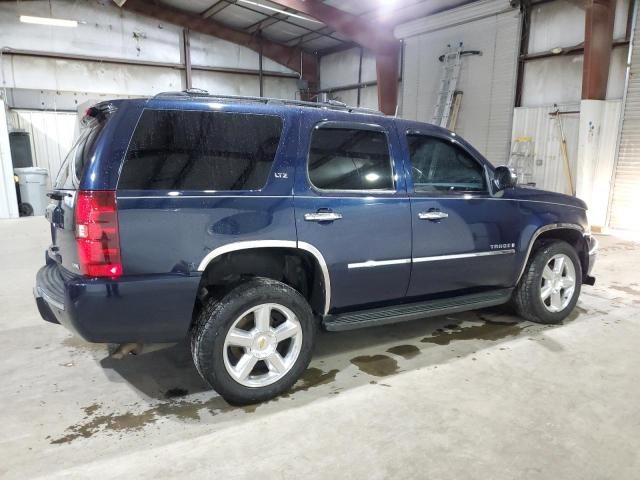 1GNFK33059R176754 - 2009 CHEVROLET TAHOE K1500 LTZ BLUE photo 3