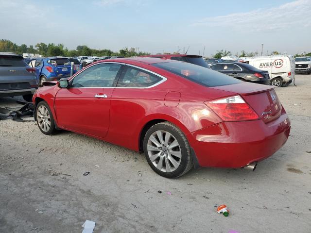 1HGCS22899A011352 - 2009 HONDA ACCORD EXL RED photo 2