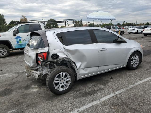 1G1JD6SH7C4152653 - 2012 CHEVROLET SONIC LT SILVER photo 3