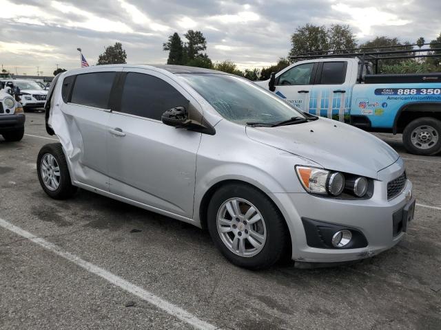 1G1JD6SH7C4152653 - 2012 CHEVROLET SONIC LT SILVER photo 4