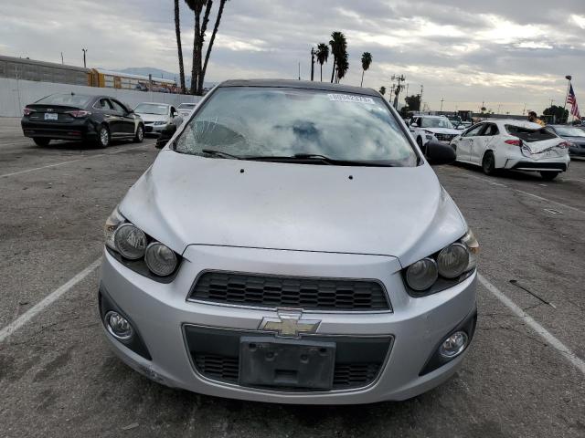 1G1JD6SH7C4152653 - 2012 CHEVROLET SONIC LT SILVER photo 5