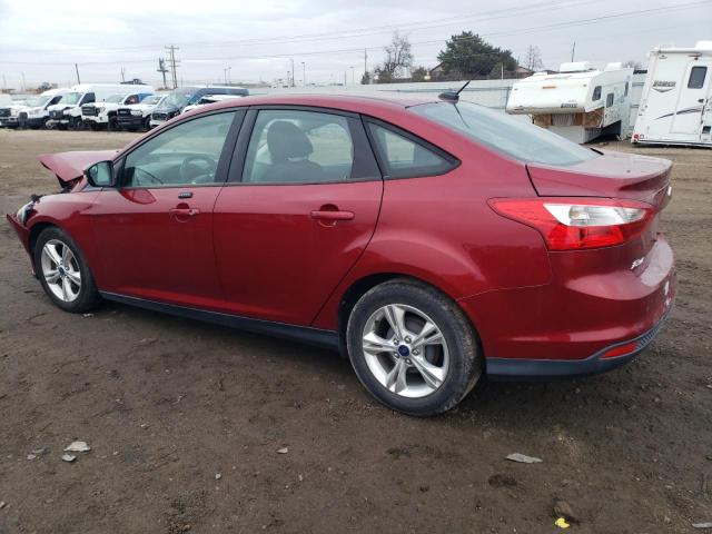 1FADP3F29EL318461 - 2014 FORD FOCUS SE RED photo 2