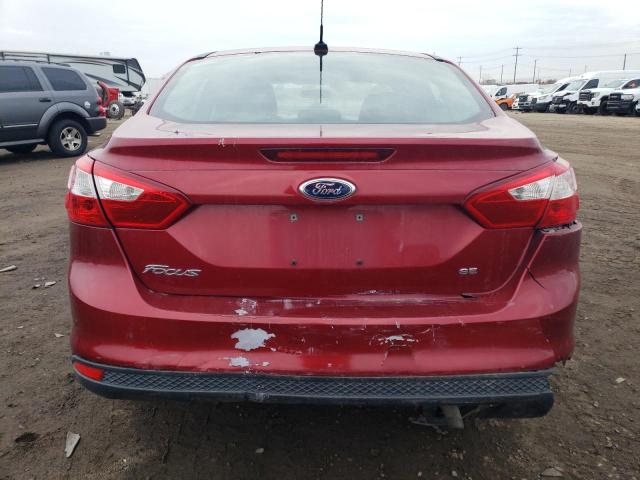 1FADP3F29EL318461 - 2014 FORD FOCUS SE RED photo 6