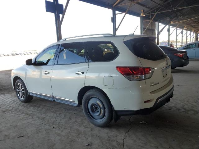 5N1AR2MN1DC650127 - 2013 NISSAN PATHFINDER S WHITE photo 2