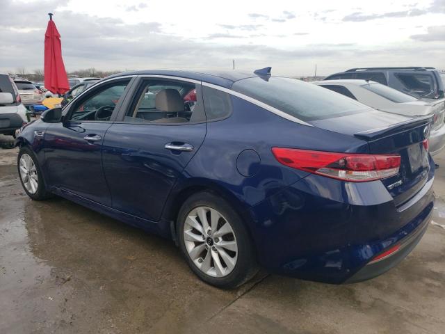 5XXGT4L32GG083619 - 2016 KIA OPTIMA LX BLUE photo 2