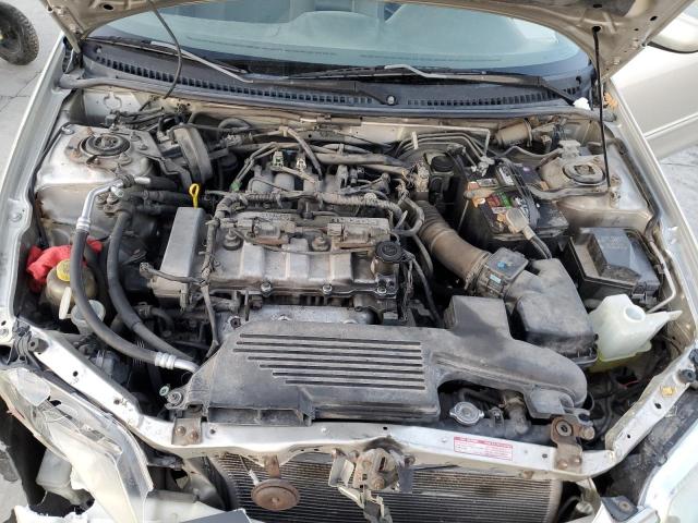 JM1BJ225720556755 - 2002 MAZDA PROTEGE DX CREAM photo 11