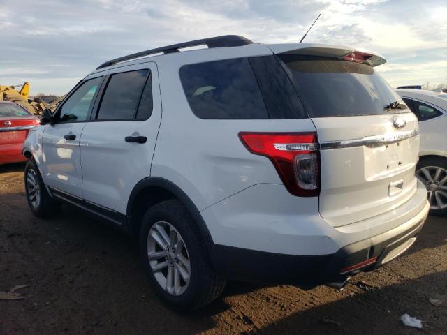 1FM5K7B81FGA57962 - 2015 FORD EXPLORER WHITE photo 2