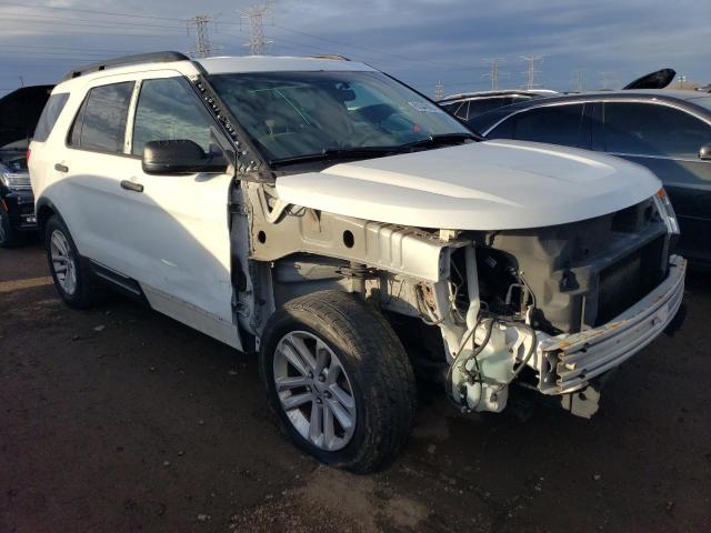 1FM5K7B81FGA57962 - 2015 FORD EXPLORER WHITE photo 4