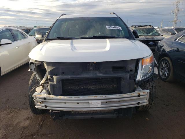 1FM5K7B81FGA57962 - 2015 FORD EXPLORER WHITE photo 5