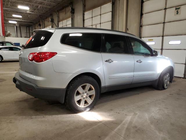 1GNKVGED4CJ122087 - 2012 CHEVROLET TRAVERSE LT SILVER photo 3