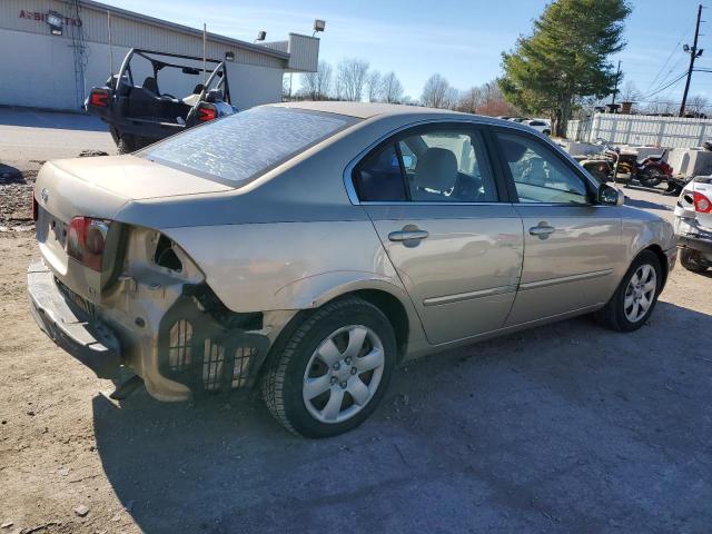 KNAGE123065073004 - 2006 KIA OPTIMA LX BEIGE photo 3