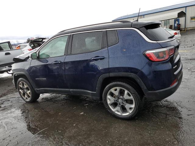 3C4NJDCB2JT272853 - 2018 JEEP COMPASS LIMITED BLUE photo 2