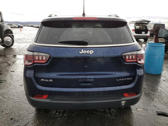 3C4NJDCB2JT272853 - 2018 JEEP COMPASS LIMITED BLUE photo 6