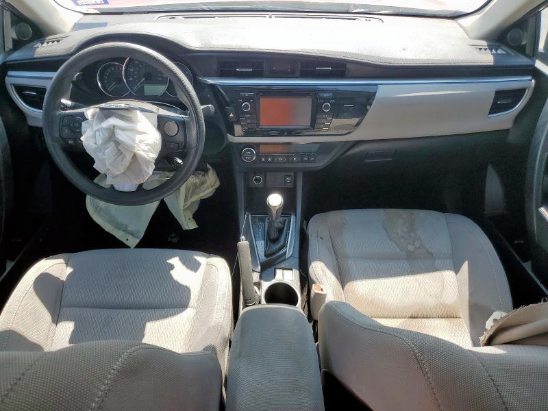 5YFBURHE0GP539672 - 2016 TOYOTA COROLLA L RED photo 8