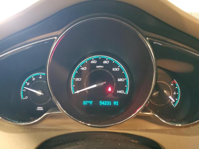 1G1ZG5E70CF182167 - 2012 CHEVROLET MALIBU LTZ Beyaz fotoğraf 9