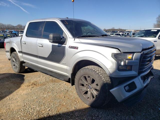 1FTEW1EG4GFA85643 - 2016 FORD F150 SUPERCREW GRAY photo 4