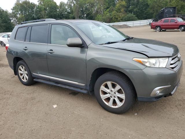 5TDBK3EH7DS202128 - 2013 TOYOTA HIGHLANDER BASE Сірий фото 4