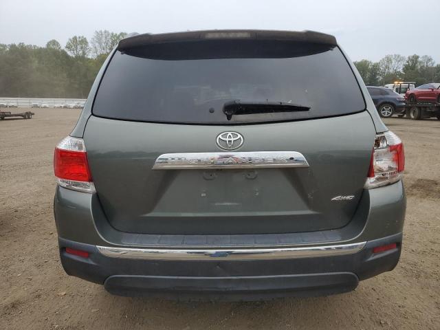 5TDBK3EH7DS202128 - 2013 TOYOTA HIGHLANDER BASE Сірий фото 6