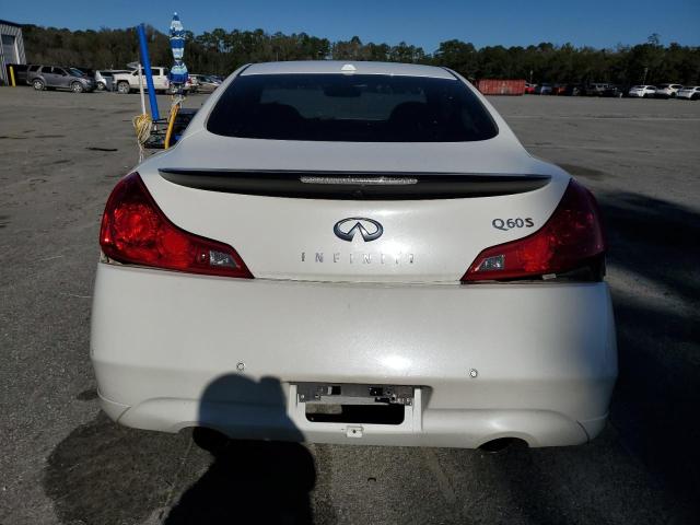 JN1CV6EK3FM870194 - 2015 INFINITI Q60 JOURNEY WHITE photo 6