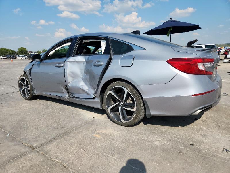 1HGCV1F33NA050190 - 2022 HONDA ACCORD SPORT SILVER photo 2
