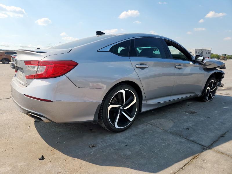 1HGCV1F33NA050190 - 2022 HONDA ACCORD SPORT SILVER photo 3