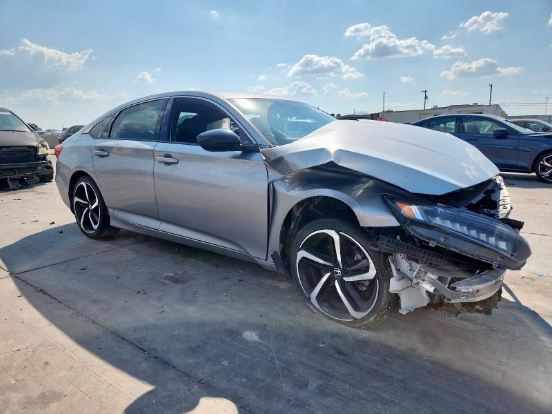 1HGCV1F33NA050190 - 2022 HONDA ACCORD SPORT SILVER photo 4