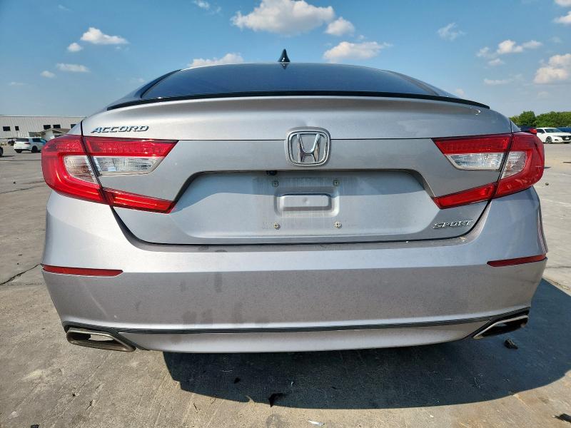 1HGCV1F33NA050190 - 2022 HONDA ACCORD SPORT SILVER photo 6