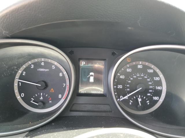 5NMZUDLB0JH058434 - 2018 HYUNDAI SANTA FE SPORT Bleu photo 9