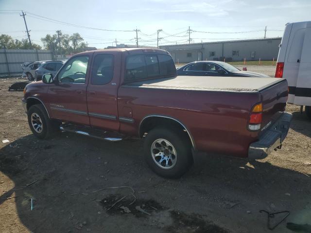 5TBRT34191S128845 - 2001 TOYOTA TUNDRA ACCESS CAB أحمر صورة 2