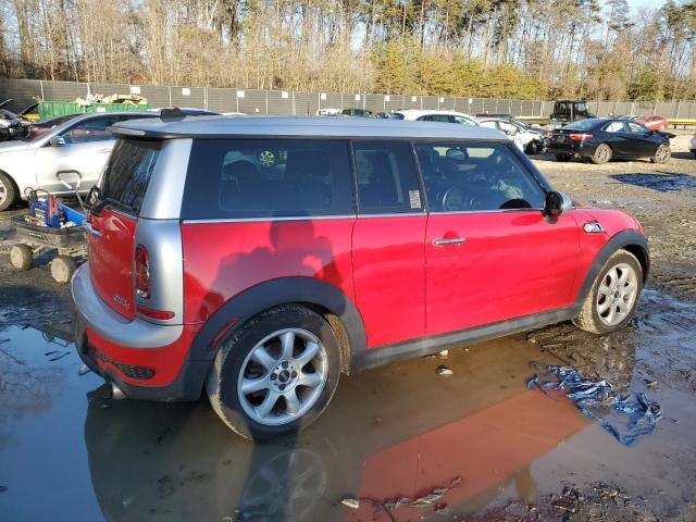 WMWMM3C57ATZ33194 - 2010 MINI COOPER S CLUBMAN RED photo 3