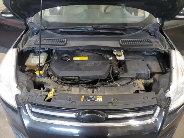 1FMCU9JX9FUB62417 - 2015 FORD ESCAPE TITANIUM Սև լուսանկար 12