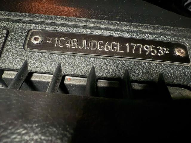 1C4BJWDG6GL177953 - 2016 JEEP WRANGLER U SPORT 黑色 照片 10