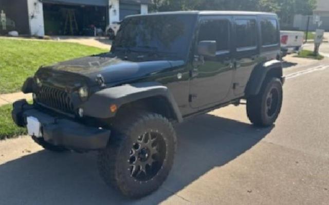 1C4BJWDG6GL177953 - 2016 JEEP WRANGLER U SPORT 黑色 照片 2